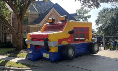 Monster Truck Bounce House Party Rentals