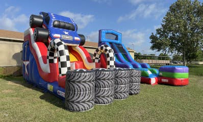 Monster Truck Inflatable Bouncer