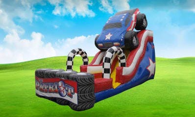 Monster Truck Inflatable Slide Rental
