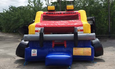 Monster Truck Bounce House Party Rentals