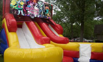 16ft Double Lane Monster High (Wet/Dry) Slide  Rentals