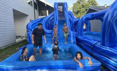 Ocean Helix Water Slides For Rent