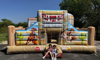 Old West Rodeo Cowboy Bounce House Rentals