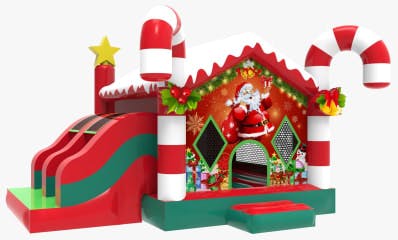 Holiday Candy Cane Bouncer Combo for rent