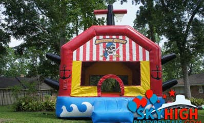inflatable pirate party