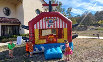 Pirate Bounce House for Kids Birthdays