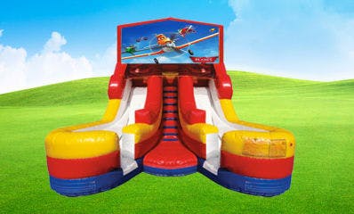  Double Lane Planes Slide Rental