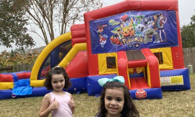 Pokemon Bounce House Birthday Party Rentals