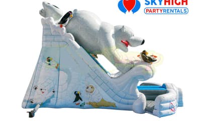 Winter Party Rentals Polar Bear Inflatables