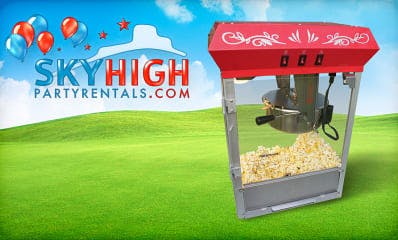 popcorn machine rentals Houston