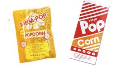 Popcorn Supplies for 50 People included