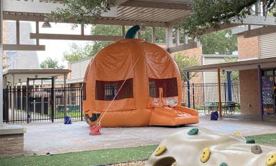 Pumpkin Jump House for Halloween