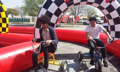 Houston Tricycle for Adults Inflatable Race Track Rental