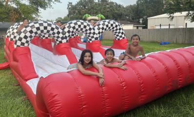 3 Lane Racing Slip N Slide Rentals