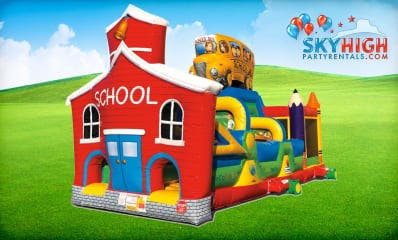 Bounce House School Inflatable