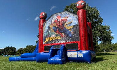 Spider-Man Bounce House Slide
