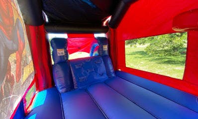 Spider Man Bounce House Slide
