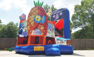 Spongebob inflatable bouncer rental