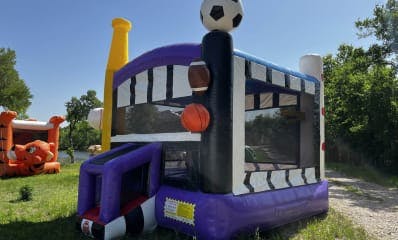 Football Themed Bounce House DFW