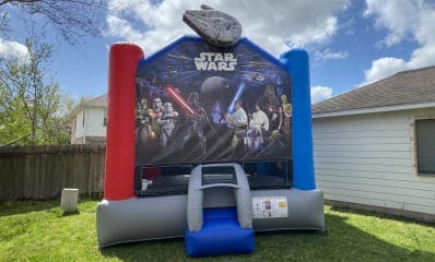 Star Wars Themed Inflatable Castle Inflatable