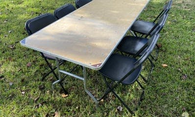 Where to find Rent Tables and Chairs