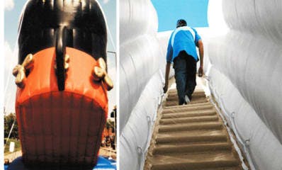 Titanic Giant Inflatable Slide