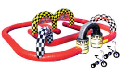 Inflatable Tricycle Race Track