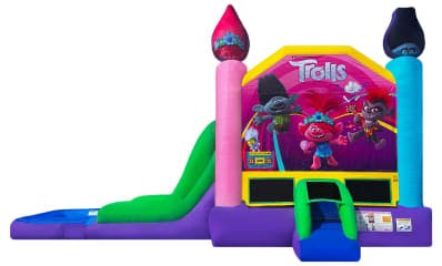 Trolls EZ Combo Bounce House Rental