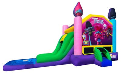 Trolls EZ Combo Bounce House Rental