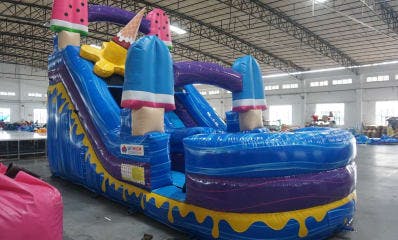 Ice Cream Party Water Slide