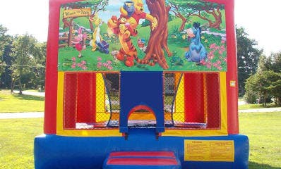 Winnie the pooh inflatable bounce house