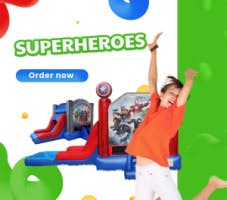 party theme image Superheroes