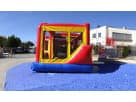 Perfect for Houston holiday parties, this Christmas bounce house rental features a wet or dry slide ideal for kids of all ages.