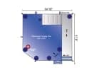 4in1 Bounce House Dimensions