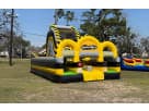 Adrenaline toxic Obstacle Course Bounce house