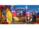 Inside Carnival Bounce House