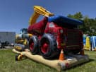 Construction Zone Obstacle Course rental in Houston with 4-person capacity, ideal for Cypress birthday parties and events.