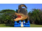 Alligator Bounce House Water Slide Rental