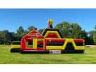 Double Rush Left Bounce House Obstacle Course