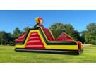 Double Rush Obstacle Course with dual slides and climbing tower rental in Houston, ideal for kids and adults in Spring.
