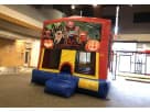 Halloween Bounce House Setup Indoors