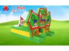 Christmas Bouncy Castle Holiday Maze Bounce House