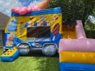 Child Ice Cream Truck Bounce House Combo