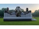 King of the Moon Walk Space Adventure bounce house rental in Houston with dual slides, perfect for Cypress birthday parties