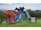 King Kong and T-Rex Double Slide Party Rentals