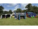 Battle Axe Blacklight Axe Throw rental in Houston with glow-in-the-dark targets—ideal for Spring parties.