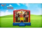 Perfect for Mesquite birthday parties, this 13x13 Lego Movie bounce house rental in Dallas features bright red and yellow brick