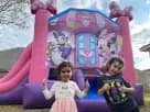 Minnie Mouse Daisy Pink Bounce House