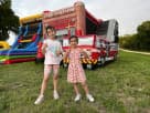 Fire Truck Station Water Slides