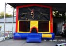 Skull-graphic pirate bounce house rental for Austin featuring vibrant colors, perfect for Georgetown birthday celebrations.